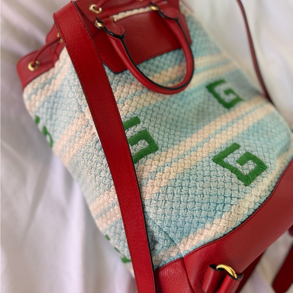 Gucci “Miami” Drawstring Backpack - Picture 8 of 16
